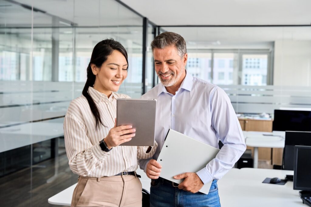 IT team configuring Passport fax routing and workgroup settings during a new site onboarding deployment