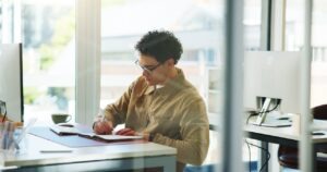 A PDF document being sent directly as an outbound fax without conversion