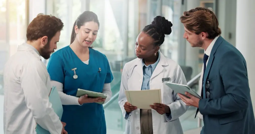 healthcare CIO reviewing enterprise fax infrastructure strategy alongside other IT priorities