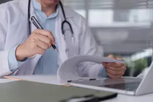 IT team managing centralized fax administration for multiple hospital sites